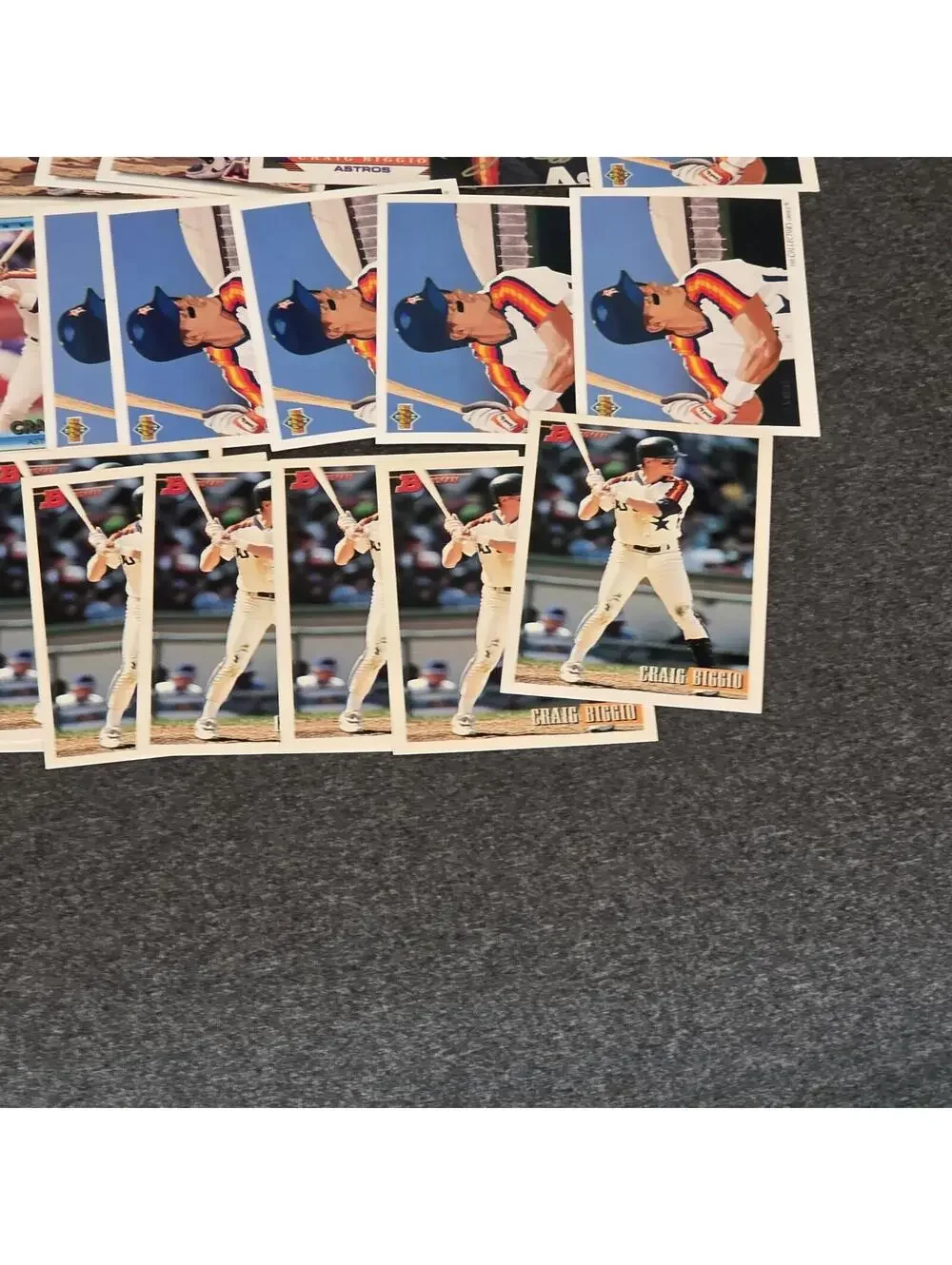 Craig Biggio Houston Astros HOF 124 Card Lot